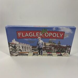Flagler Opoly Monopoly Game Board Game New Sealed Standard Oil Company Florida
